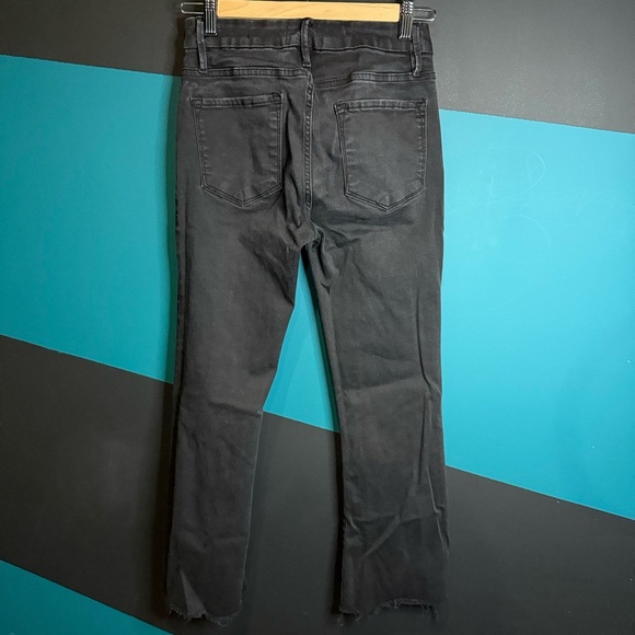 Frame Black Le Crop Mini Boot Jean - Picture 8 of 16